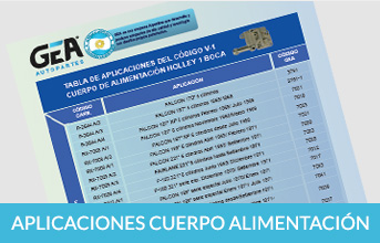 GEA aplicaciones del cuerpo de alimentación